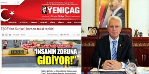 TŞOF Başkanından Suriyeli Muhacirlere Irkçı Tavır