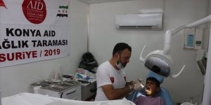 AID Tarafından Suriye'de 140 Kişinin Dişine Dolgu Yapıldı
