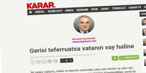 ‘Söz Konusu Vatansa Gerisi Teferruat’ mıdır?
