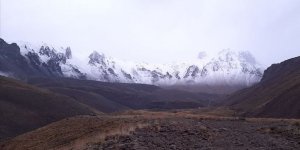 Erciyes'e Kar Yağdı