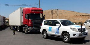 BM'den İdlib'e 30 Tır İnsani Yardım