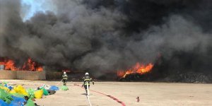 Kırıkkale'de Fabrika Yangını