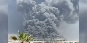 Cidde'de Hızlı Tren İstasyonunda Yangın