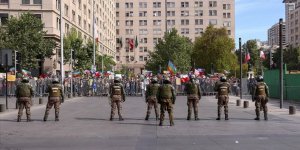 Şili'de Gösterilere Katılım Büyük Oranda Düştü