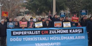 Mısır ve Doğu Türkistan’da Yaşanan Zulümler Amasya’da Protesto Edildi