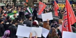 İdlib'deki Saldırılar Bursa'da Protesto Edildi 