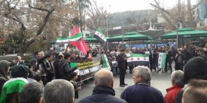 Rus, İran ve Esed Saldırıları Trabzon'da Protesto Edildi