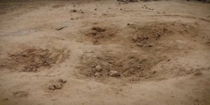 İran Füzesinin Düştüğü Yer Görüntülendi