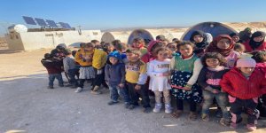 Kamplardaki Suriyeli Yetim Çocuklardan Elazığlı Depremzedelere Dua ve Dayanışma Mesajı
