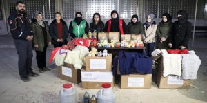 Afrinli Kadınlardan Elazığ'daki Deprem Bölgesine Yardım