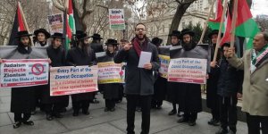 Trump'ın Sözde Orta Doğu Barış Planı New York'ta Protesto Edildi