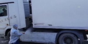 İran'dan Türkiye'ye Araçlar Dezenfekte Edildikten Sonra Alınıyor