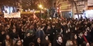 Polis Şiddetine Karşı Atina’da Mültecilerle Dayanışma Eylemi