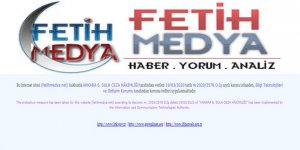 Fetih Medya’ya Bir Kez Daha Sansür Uygulandı