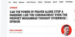 ABD’li Katolik Yazar Koronavirüs ile Mücadelede İslam’ın Temizlik Anlayışını Örnek Gösterdi