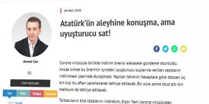 Uyuşturucunun Affı Olur Ama Atatürk’ü Eleştirmenin Affı Olmaz