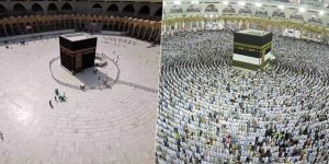 Koronavirüs Nedeniyle Kapatılan Kabe Görüntülendi