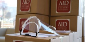 AID Uluslararası Doktorlar Derneği’nden Sağlıkçılara 15 Bin Adet Siperlik