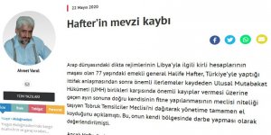 Libya’da Sadece Darbeci Hafter Değil, Onu Besleyen Güçler de Hezimete Uğradı!