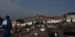 Brezilya'da Kovid-19 Nedeniyle Son 24 saatte 1272 Kişi Hayatını Kaybetti