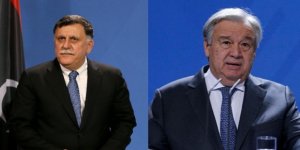 BM Genel Sekreteri Guterres Libya Başbakanı Serrac İle Görüştü