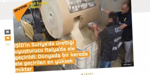 Esed-Rusya İttifakının Sesi Sputnik’in Haber Tarzı: IŞİD’in Uyuşturucu Trafiği (!)
