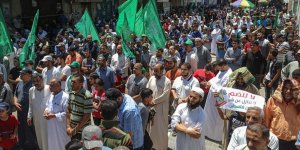 İsrail'in 'İlhak' Planı Gazze'de Binlerce Kişinin Katıldığı Yürüyüşle Protesto Edildi