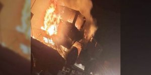 Irak’ta ABD Konvoyu Ateşe Verildi