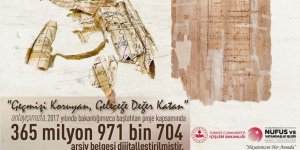 Nüfus ve Vatandaşlık İşleri Genel Müdürlüğü 365 milyon 971 bin 704 arşiv belgesini dijitalleştirdi