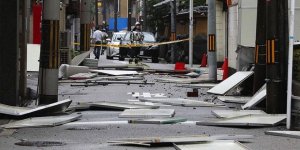 Japonya'yı vuran Haişen tayfununda 2 ölü, 100'den fazla yaralı