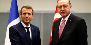 Cumhurbaşkanı Erdoğan Fransa Cumhurbaşkanı Macron ile telefonda görüştü