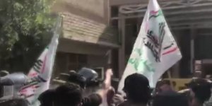 Haşdi Şabi Bağdat’taki KDP binasını bastı