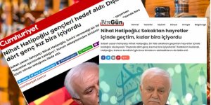Kemalist medyadan Nihat Hatipoğlu’nun ifadelerini çarpıtma ahlaksızlığı