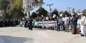 HÜDA-PAR Fransa'nın İslamofobik politikalarını protesto etti