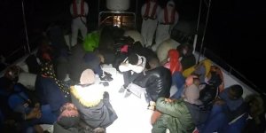Didim açıklarında 28 göçmen kurtarıldı