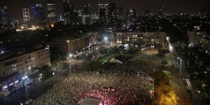 Siyonist İsrail'de Netanyahu karşıtı gösteriler 18. haftasına girdi