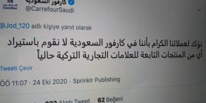Carrefour Suudi Arabistan'dan Türk mallarına boykot