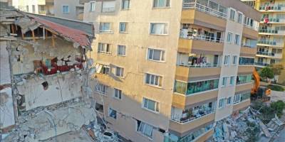 İzmir'de 124 ağır hasarlı bina tespit edildi