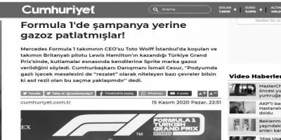 Şampanya yerine gazoz patlatılması neden mesele olur?