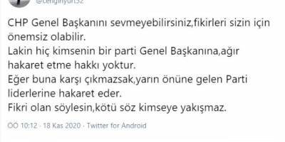 Kılıçdaroğlu'nu tehdit eden Alaattin Çakıcı'yı eleştiren tweet'ini kaldıran Cemal Enginyurt'tan açıklama