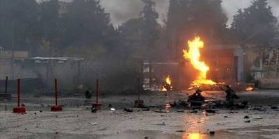 Rasulayn'da kontrol noktasında bombalı araçla saldırı