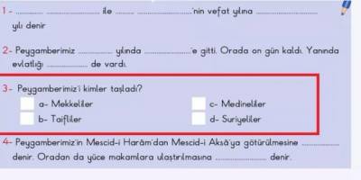 Allah Resulü’nü de Suriyeliler taşladı(!)