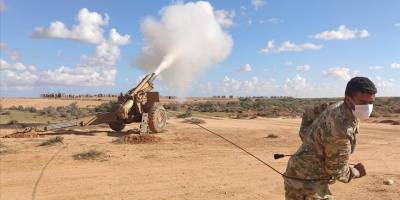 TSK Libya ordusuna ağır silah atış eğitimi verdi