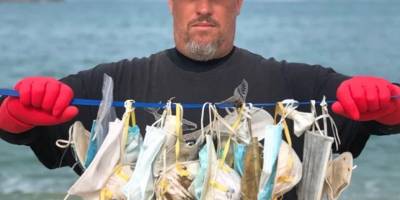 Pandemi sürecinde okyanuslar maske çöplüğüne döndü