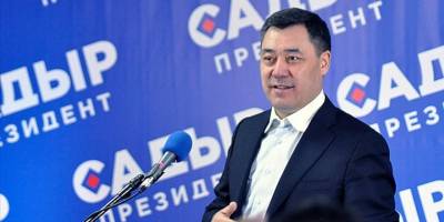 Kırgızistan'daki cumhurbaşkanlığı seçimini kazanan Caparov: Eski iktidarların hatalarını yapmayacağız