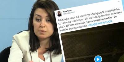 CHP’li Torun’un “Ters kelepçeyle cama ambulans” yazdılar söylemi alay konusu oldu