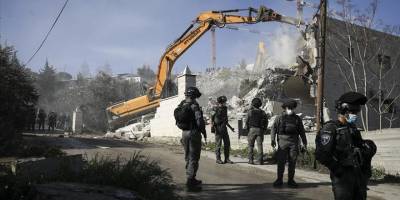 İşgal güçleri Mescid-i Aksa Koruma Müdürü’nün Kudüs’teki evini yıktı