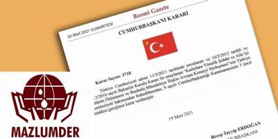 Mazlumder İstanbul Sözleşmesi'nin iptali ile ilgili basın açıklaması yaptı
