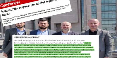 Hizb-ut Tahrir kararı Cumhuriyet'i çok sevindirmiş