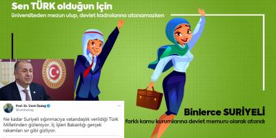 Suriyeliler yine ırkçı vekillerin hedefinde